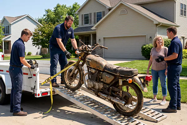 Junk Motorcycle Removal in New York, NY