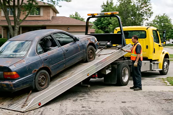 Same-Day Junk Car Removal in New York, NY