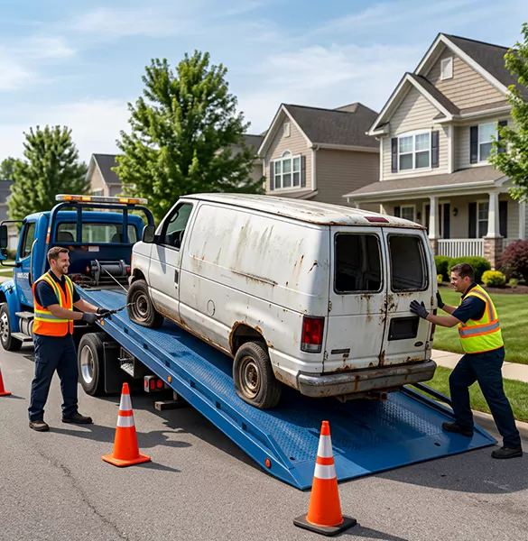 Trusted junk van removal service in New York, NY