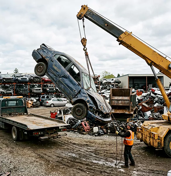 Trusted salvage car removal service in New York, NY
