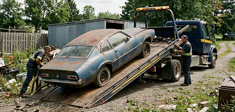 24 Hour Non-Running Junk Car Removal in New York