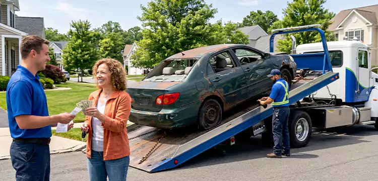 Flood-Damaged Junk Car Disposal in New York