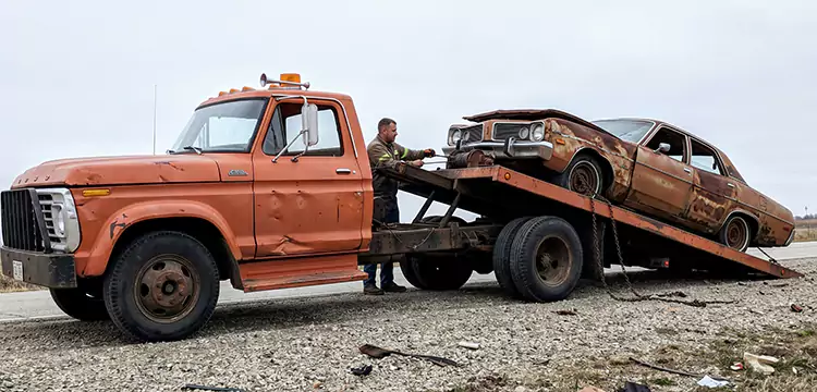 Water Damage Junk Car Removal in New York