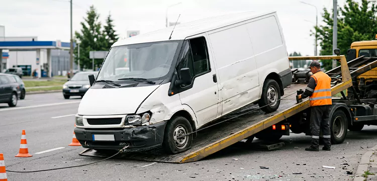 Damaged Van Removal in New York