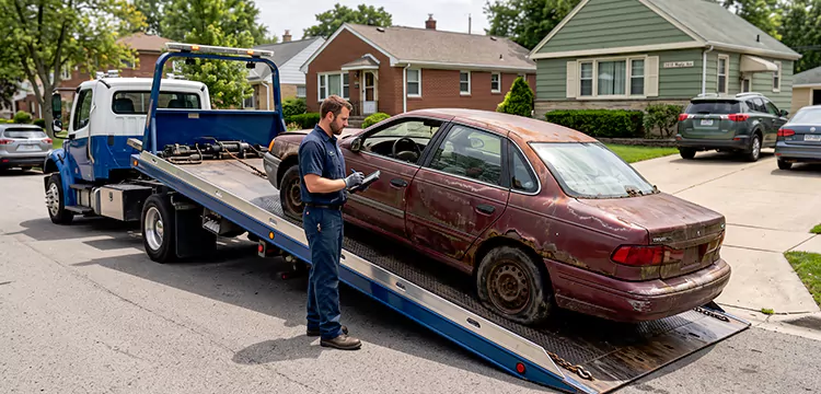 Non-Running Junk Vehicle Removal in New York