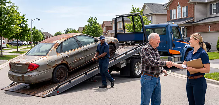 Remove Junk Car Without Title for Cash in New York