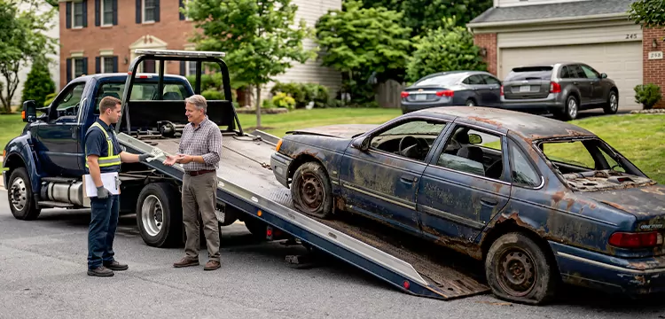 Old Junk Car Removal in New York