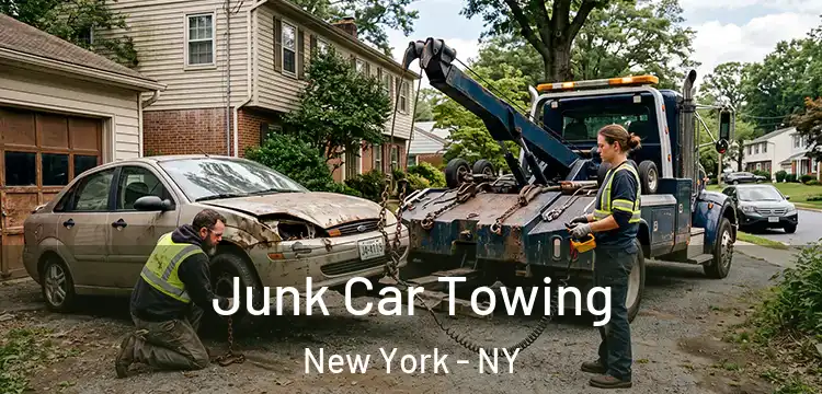 Junk Car Towing New York - NY