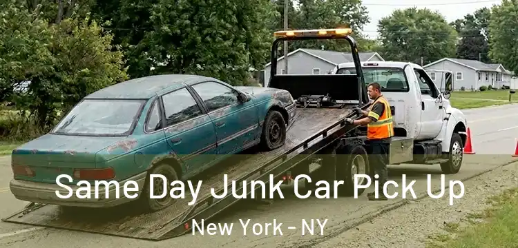  Same Day Junk Car Pick Up New York - NY